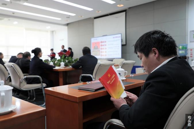 宣讲让党的二十大精神“声”入人心。阮松萍
