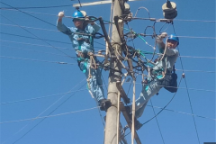 南方电网云南德宏芒市供电局遮放供电所三小时抢修恢复送电