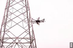 广西首例采用无人机搭载成像设备验收输电线路验收 