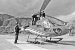川藏联网线路实现高原直升机航巡