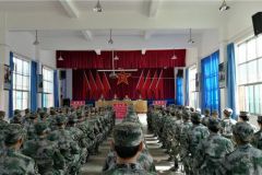 南方电网云南曲靖200多名电力人参加基干民兵集中轮训