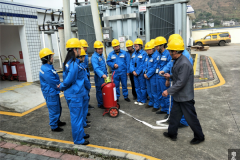 南网贵州六盘水水城供电局变电管理所开展变电运行人员消防知识培训